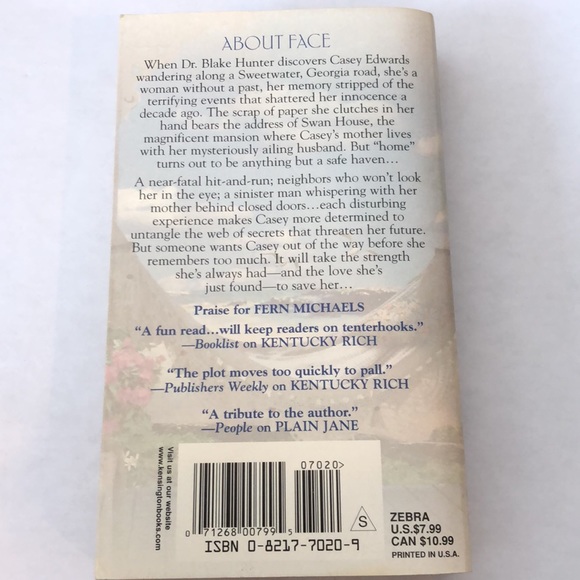 ⭐️5 for $15⭐️ About Face by Fern Michaels | Book - Picture 2 of 2